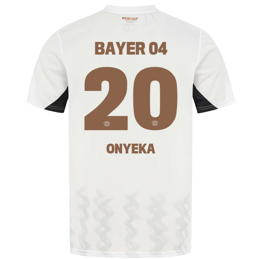 Danxenレディースフランシス・オンエカ#20白 黒アウェイシャツ2024/25ジャージーユニフォーム