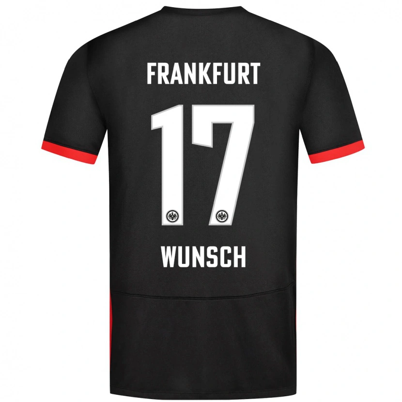 Danxenレディースポール・ヴンシュ#17黒アウェイシャツ2024/25ジャージーユニフォーム