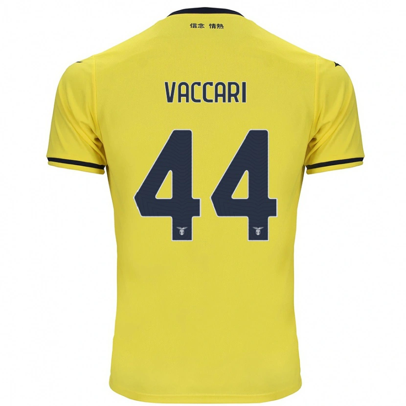 DanxenレディースFlavia Vaccari#44黄アウェイシャツ2024/25ジャージーユニフォーム