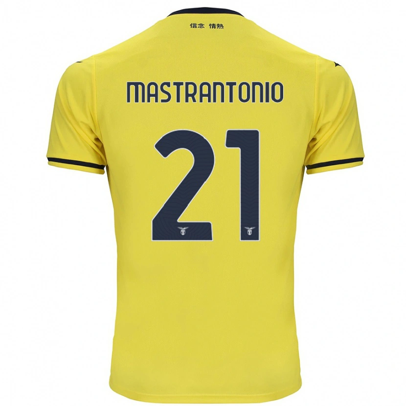 Danxenレディースエラ・マストラントニオ#21黄アウェイシャツ2024/25ジャージーユニフォーム