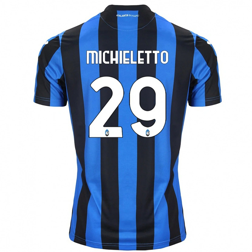 DanxenキッズAndrea Michieletto#29青黒ホームシャツ2024/25ジャージーユニフォーム