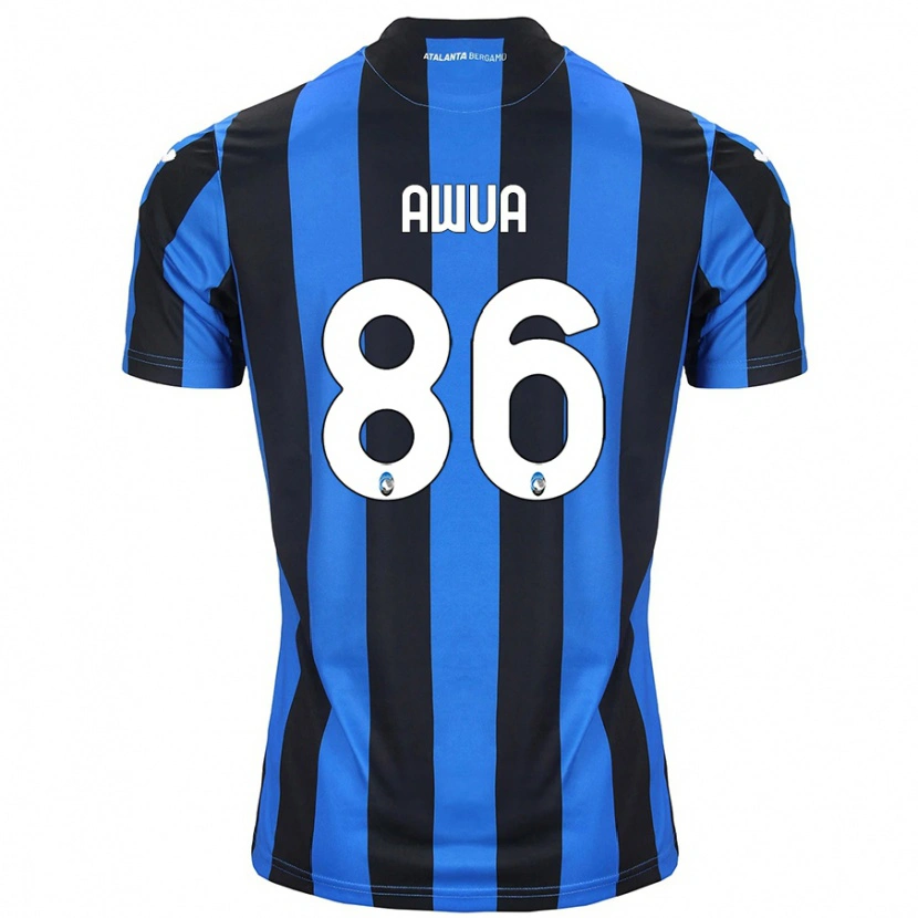 Danxenキッズテオフィルス・アウア#86青黒ホームシャツ2024/25ジャージーユニフォーム