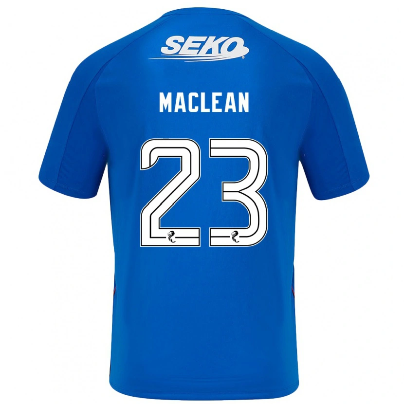 Danxenキッズカースティ・マクリーン#23ダークブルーホームシャツ2024/25ジャージーユニフォーム