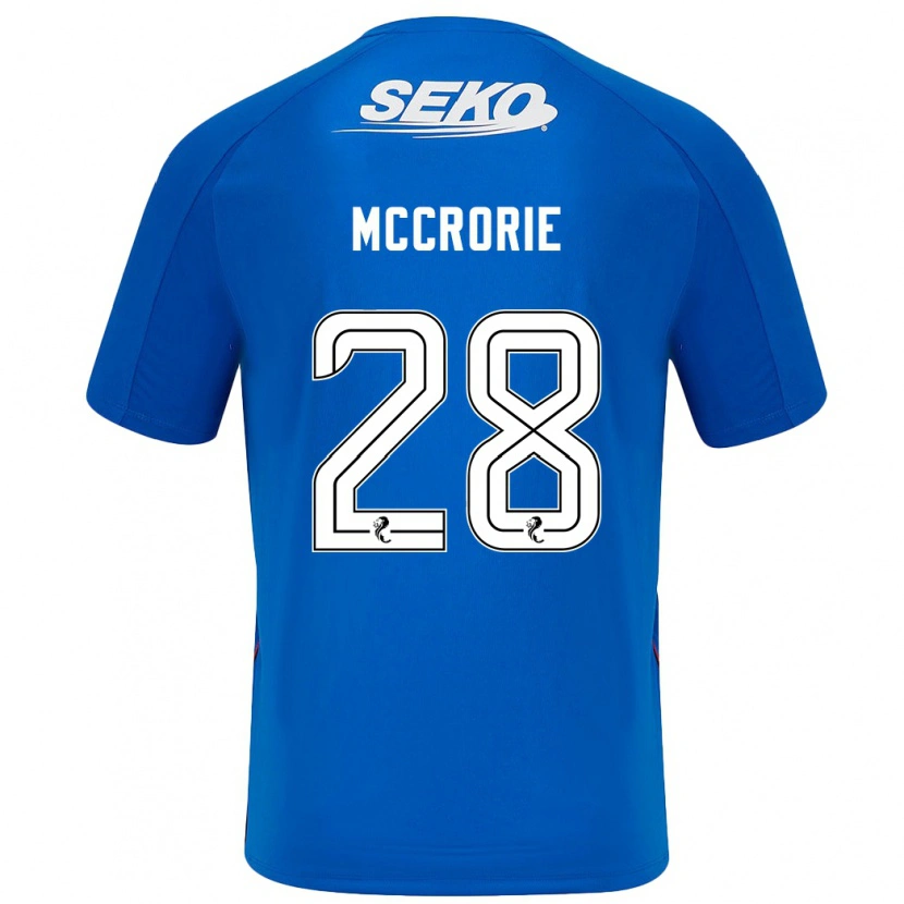 Danxenキッズロビー・マクローリー#28ダークブルーホームシャツ2024/25ジャージーユニフォーム