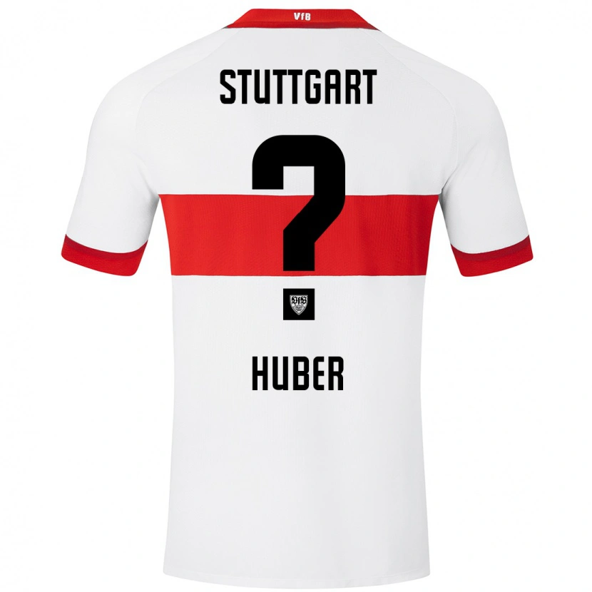 DanxenキッズVincent Huber#0白 赤ホームシャツ2024/25ジャージーユニフォーム