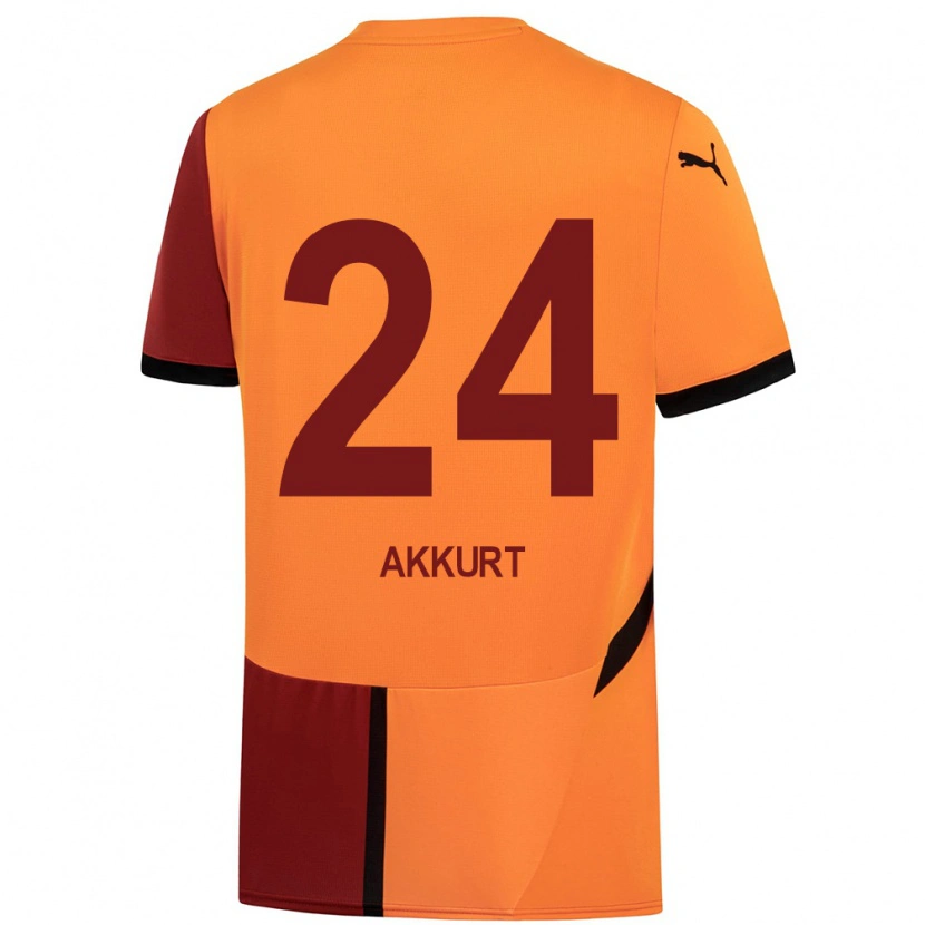 Danxenキッズアルズ・アクルト#24黄 赤ホームシャツ2024/25ジャージーユニフォーム