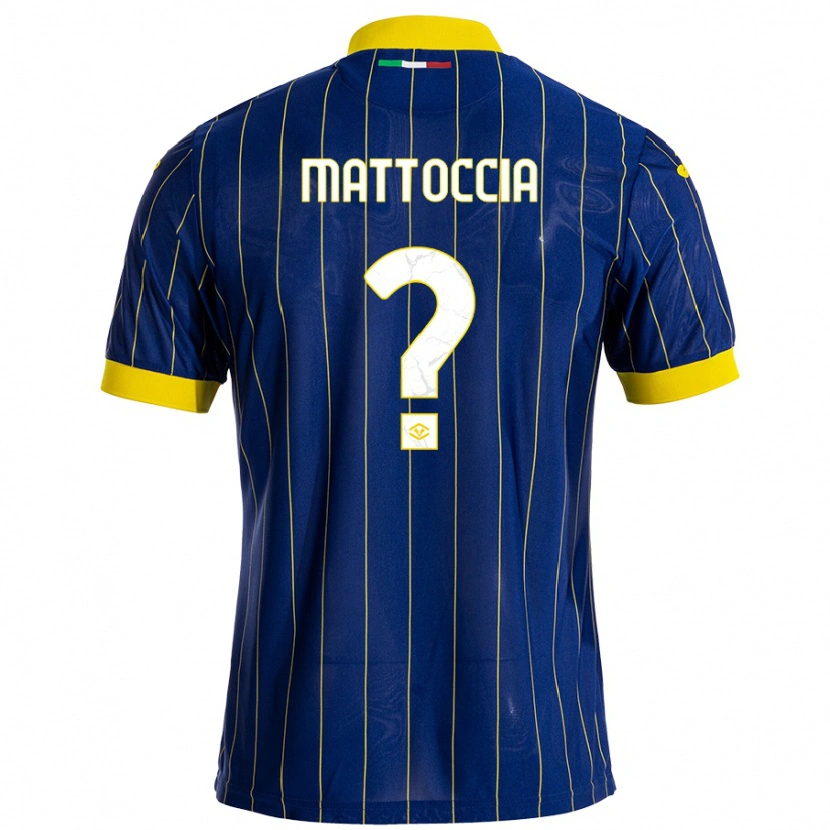 DanxenキッズFrancesco Molica#0青 黄ホームシャツ2024/25ジャージーユニフォーム