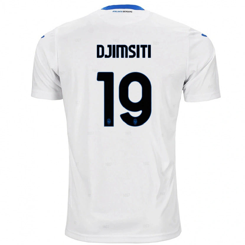 Danxenキッズベラト・ジムシティ#19白アウェイシャツ2024/25ジャージーユニフォーム