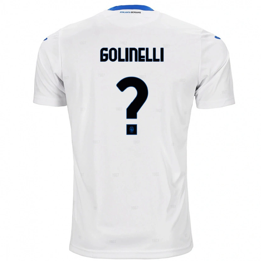 DanxenキッズMartino Golinelli#0白アウェイシャツ2024/25ジャージーユニフォーム