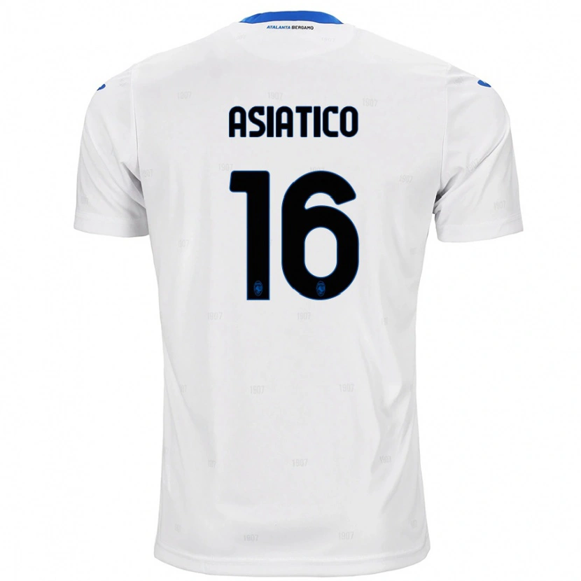 DanxenキッズPietro Asiatico#16白アウェイシャツ2024/25ジャージーユニフォーム