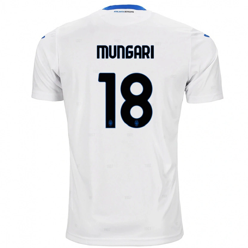 DanxenキッズGiuseppe Mungari#18白アウェイシャツ2024/25ジャージーユニフォーム