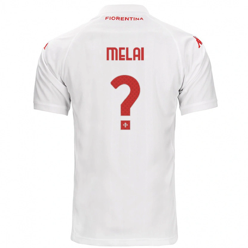 DanxenキッズChristian Melai#0白アウェイシャツ2024/25ジャージーユニフォーム