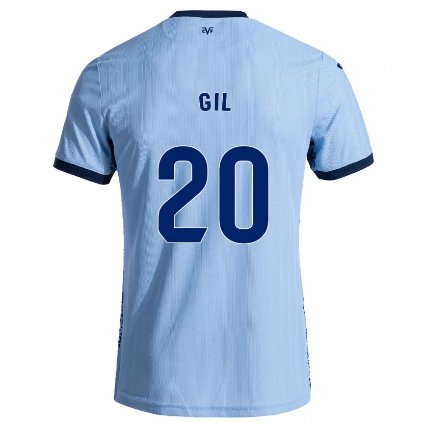 DanxenキッズMario Gil#20スカイブルーアウェイシャツ2024/25ジャージーユニフォーム