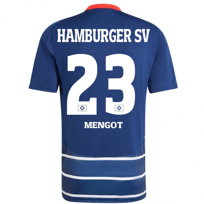 Danxenキッズあゆかよメンゴット#23ダークブルーアウェイシャツ2024/25ジャージーユニフォーム