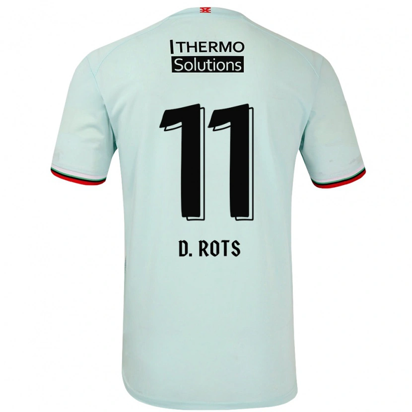 Danxenキッズダーン・ロッツ#11ライトグリーンアウェイシャツ2024/25ジャージーユニフォーム