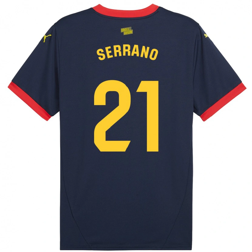 Danxenキッズセラーノから#21ネイビーレッドアウェイシャツ2024/25ジャージーユニフォーム