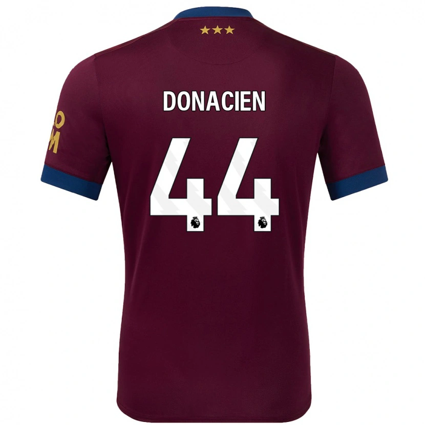 Danxenキッズジャノイ・ドナシアン#44ブラウンアウェイシャツ2024/25ジャージーユニフォーム