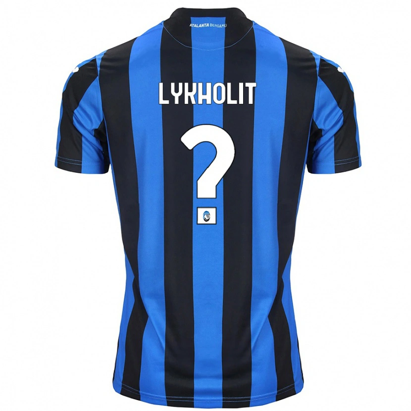 DanxenメンズIvan Lykholit#0青黒ホームシャツ2024/25ジャージーユニフォーム