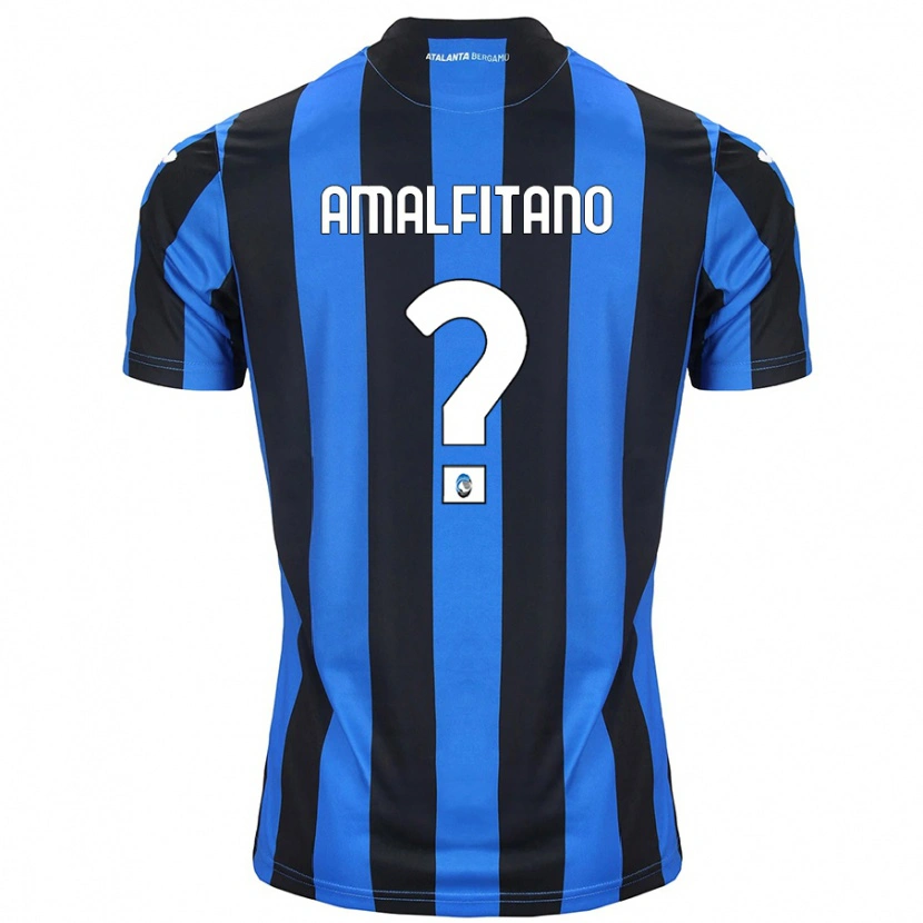 DanxenメンズNicolò Amalfitano#0青黒ホームシャツ2024/25ジャージーユニフォーム