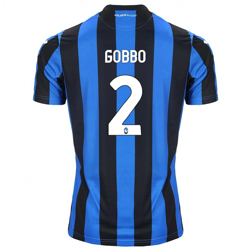 DanxenメンズLuca Gobbo#2青黒ホームシャツ2024/25ジャージーユニフォーム
