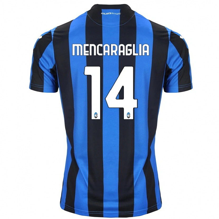 DanxenメンズFilippo Mencaraglia#14青黒ホームシャツ2024/25ジャージーユニフォーム