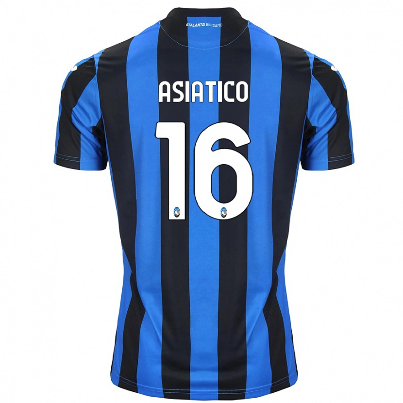 DanxenメンズPietro Asiatico#16青黒ホームシャツ2024/25ジャージーユニフォーム