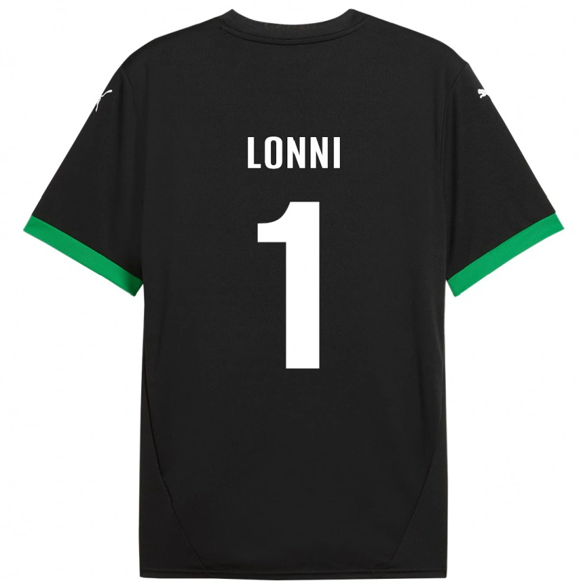DanxenメンズLia Lonni#1黒 ダークグリーンホームシャツ2024/25ジャージーユニフォーム