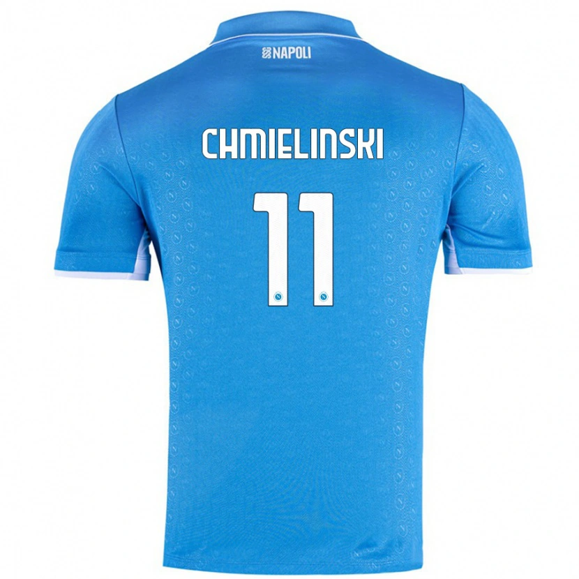 DanxenメンズGina Chmielinski#11スカイブルーホームシャツ2024/25ジャージーユニフォーム