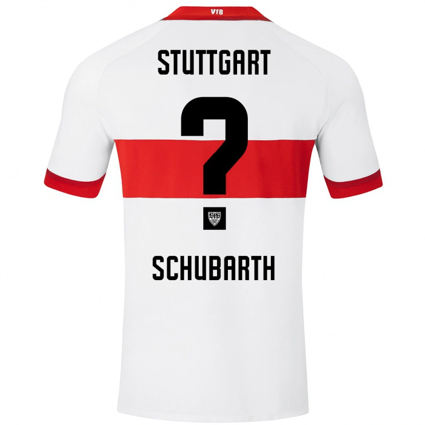 DanxenメンズTill Schubarth#0白 赤ホームシャツ2024/25ジャージーユニフォーム