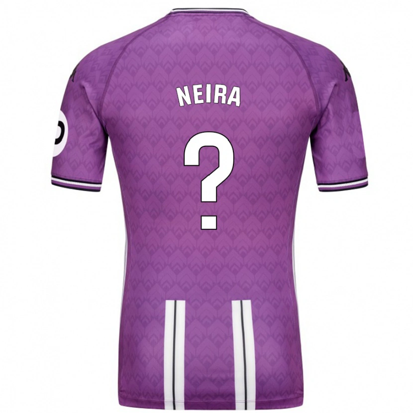 DanxenメンズSergio Neira#0紫 白ホームシャツ2024/25ジャージーユニフォーム