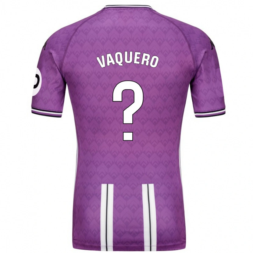 DanxenメンズFernando Vaquero#0紫 白ホームシャツ2024/25ジャージーユニフォーム