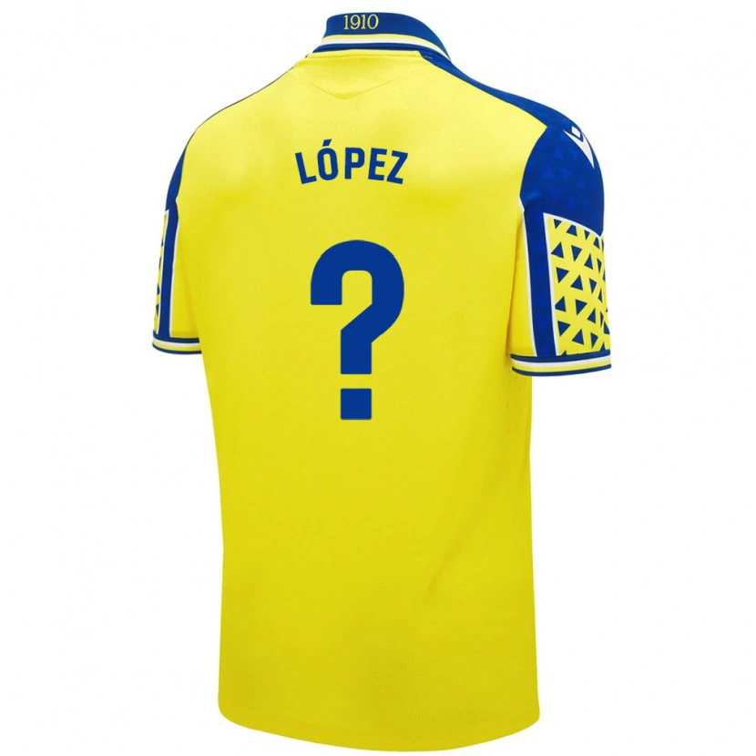DanxenメンズRaúl López#0黄 青ホームシャツ2024/25ジャージーユニフォーム