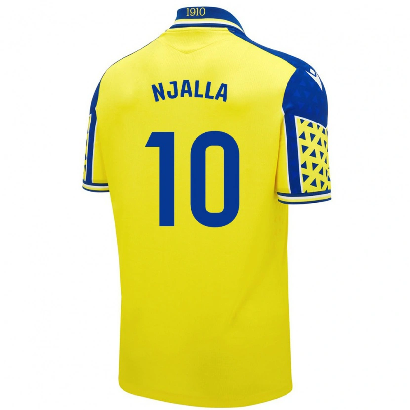 DanxenメンズNico Njalla#10黄 青ホームシャツ2024/25ジャージーユニフォーム