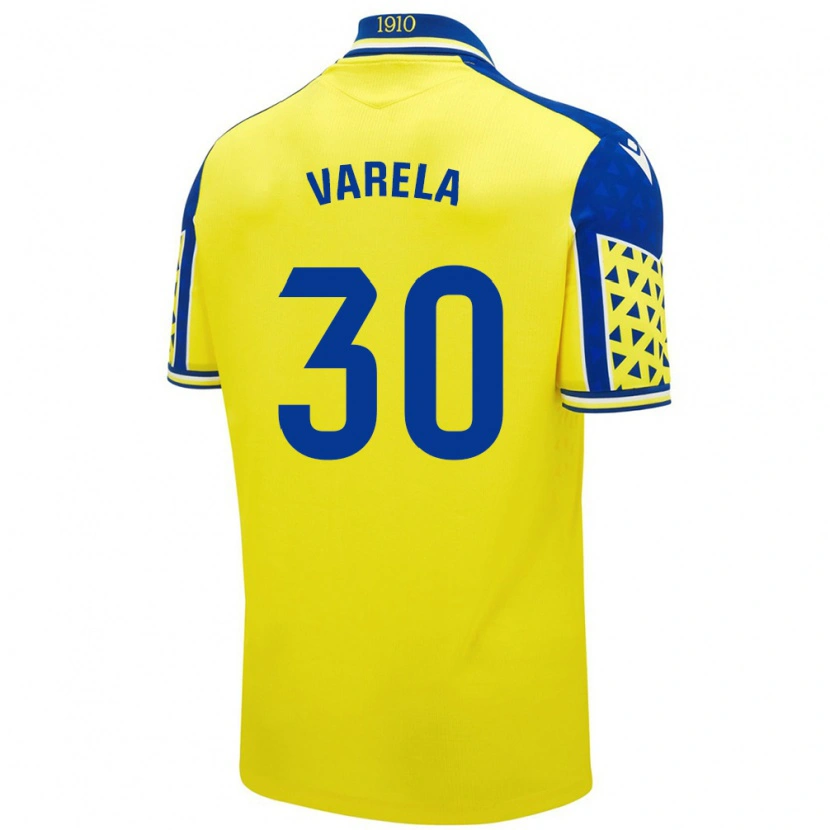 DanxenメンズBrandon Varela#30黄 青ホームシャツ2024/25ジャージーユニフォーム