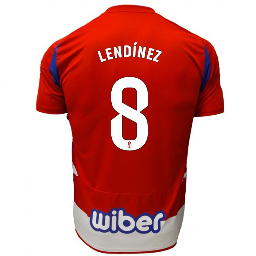 DanxenメンズJuanma Lendínez#8赤 白 青ホームシャツ2024/25ジャージーユニフォーム