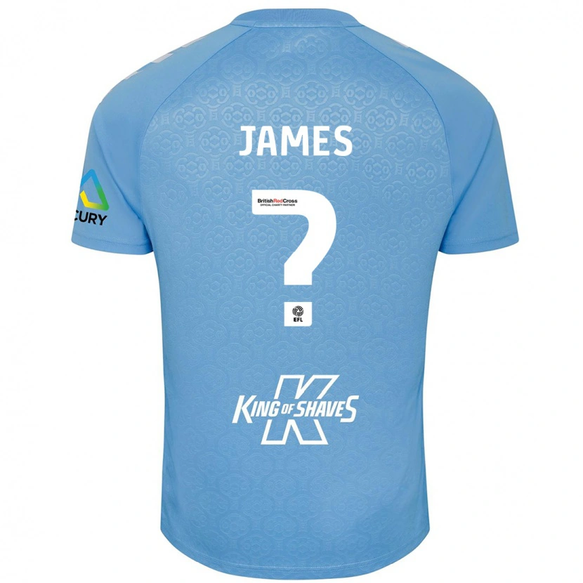 DanxenメンズJack James#0ブルーホワイトホームシャツ2024/25ジャージーユニフォーム
