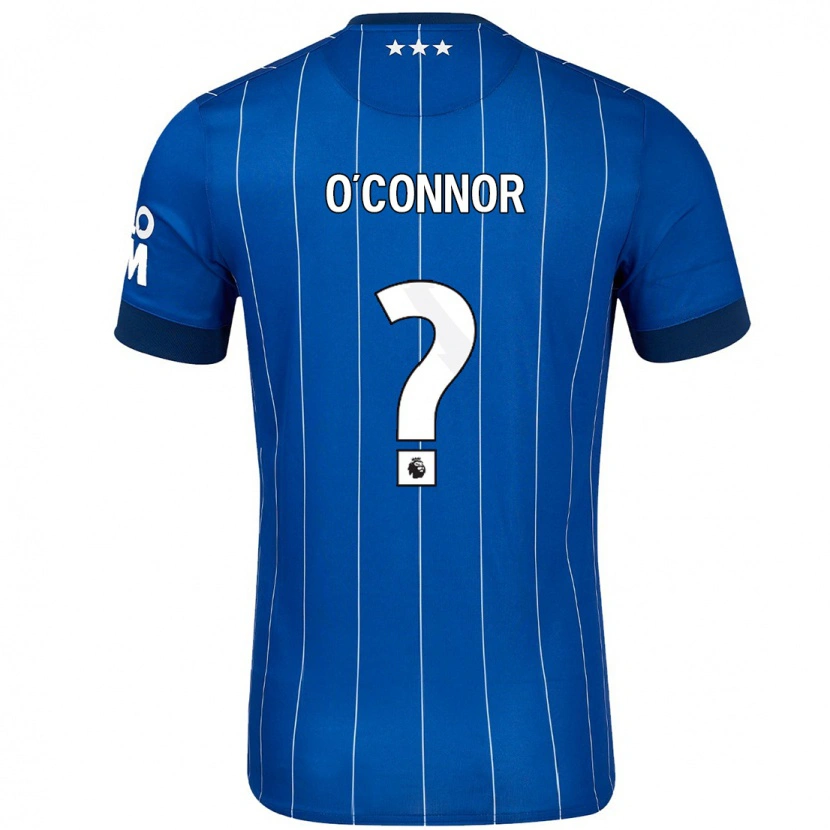 DanxenメンズDaniel O'connor#0ネイビーブルーホームシャツ2024/25ジャージーユニフォーム