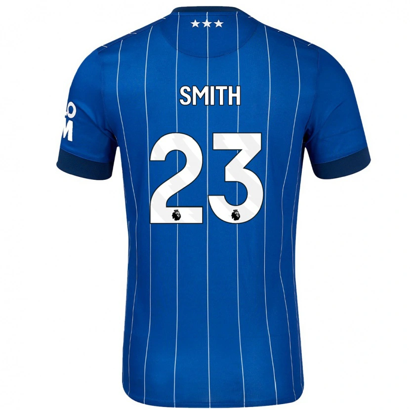 DanxenメンズAbbi Smith#23ネイビーブルーホームシャツ2024/25ジャージーユニフォーム