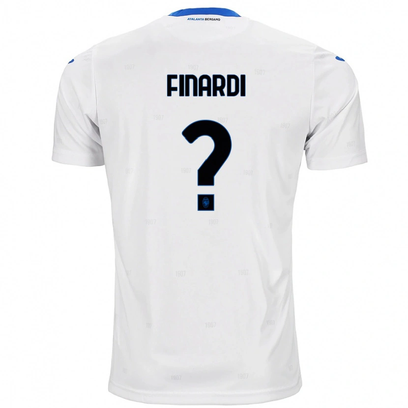 DanxenメンズEmanuele Finardi#0白アウェイシャツ2024/25ジャージーユニフォーム