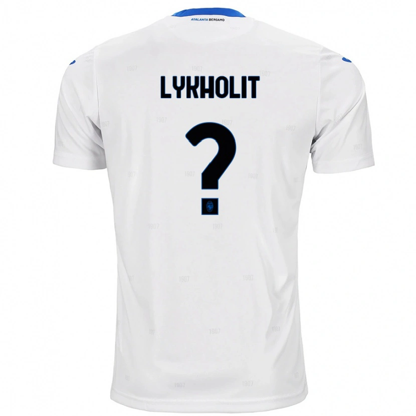 DanxenメンズIvan Lykholit#0白アウェイシャツ2024/25ジャージーユニフォーム