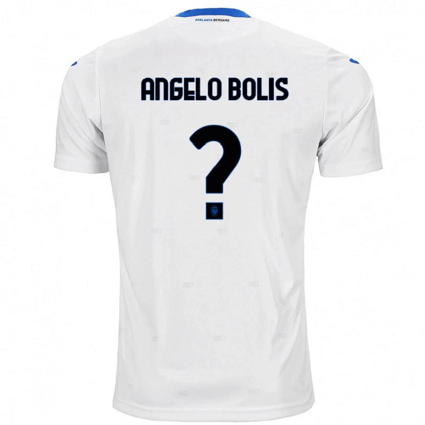 DanxenメンズTommaso Angelo Bolis#0白アウェイシャツ2024/25ジャージーユニフォーム