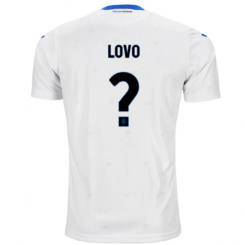 DanxenメンズPietro Lovo#0白アウェイシャツ2024/25ジャージーユニフォーム