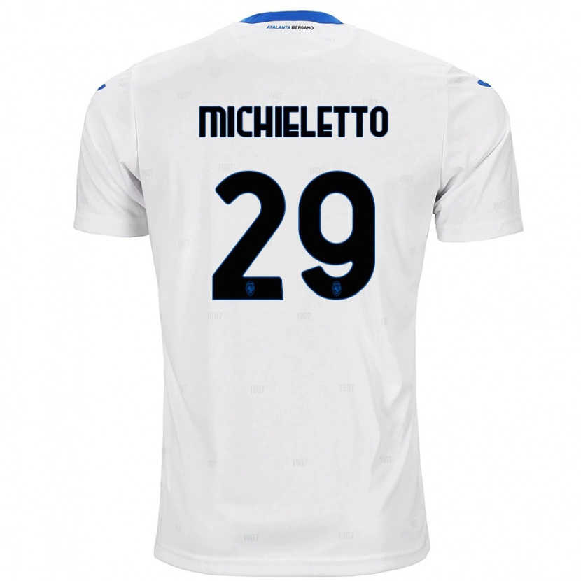 DanxenメンズAndrea Michieletto#29白アウェイシャツ2024/25ジャージーユニフォーム