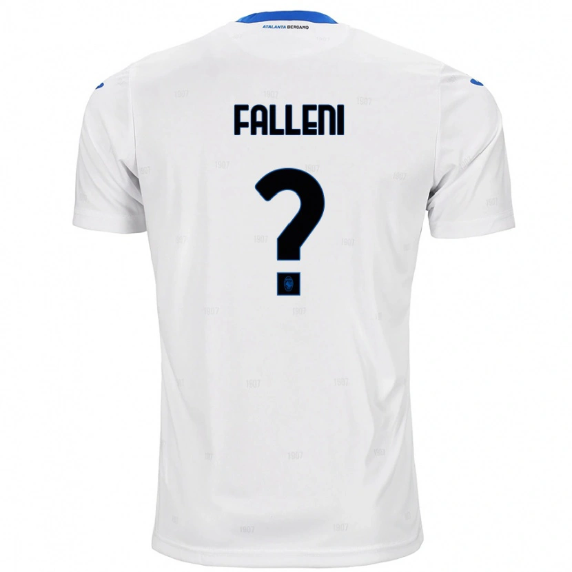 DanxenメンズAlessandro Falleni#0白アウェイシャツ2024/25ジャージーユニフォーム
