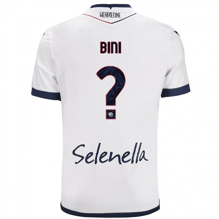 DanxenメンズCesare Bini#0ホワイト ロイヤルブルーアウェイシャツ2024/25ジャージーユニフォーム