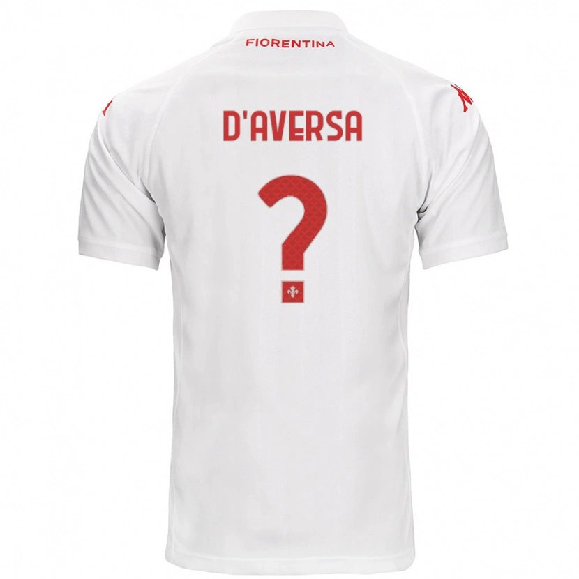 DanxenメンズSimone D'aversa#0白アウェイシャツ2024/25ジャージーユニフォーム