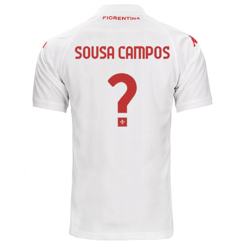 DanxenメンズMatteo Sousa Campos#0白アウェイシャツ2024/25ジャージーユニフォーム