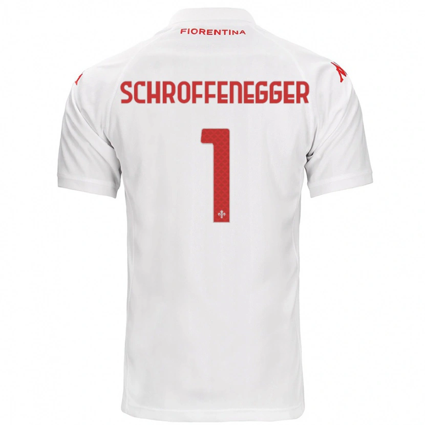 DanxenメンズKatja Schroffenegger#1白アウェイシャツ2024/25ジャージーユニフォーム
