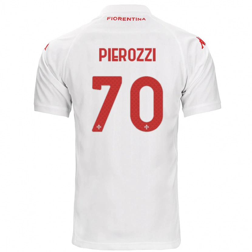 DanxenメンズNiccolò Pierozzi#70白アウェイシャツ2024/25ジャージーユニフォーム