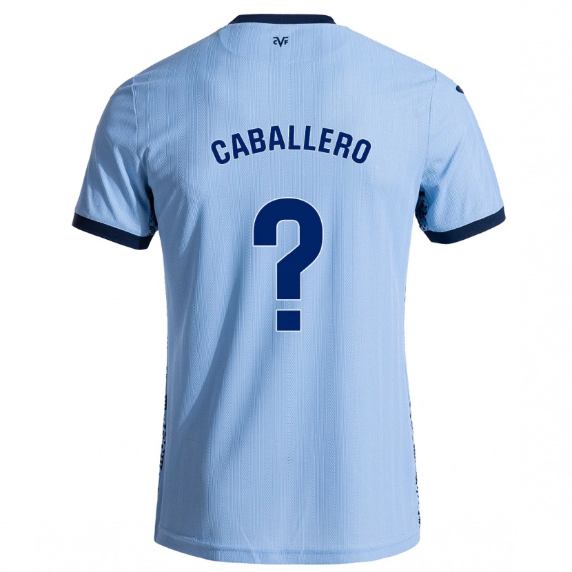 DanxenメンズJesús Caballero#0スカイブルーアウェイシャツ2024/25ジャージーユニフォーム